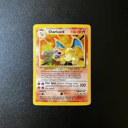 Pokemon TCG - Charizard 4/102 Base Set Holo Rare - Vintage 1999 - Image 3