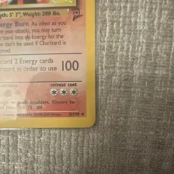 Wizards of the Coast Pokemon TCG Base Set 2 Charizard 4/102 Holo Rare 1999 - Image 3