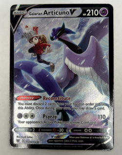 Galarian Articuno V TG16/TG30 Ultra Rare Astral Radiance Pokemon TCG - Image 1