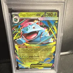Pokemon TCG Mega Venusaur EX 003/132 Me01 Mega Evolution Holo Double Rare 380HP - Image 3