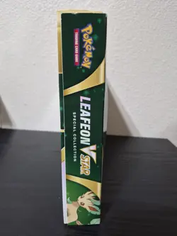 Pokemon TCG Leafeon Vstar Special Collection (Factory Sealed) Evolving Skies - Image 4