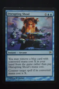 Magic The Gathering MTG DISRUPTING SHOAL Betrayers of Kamigawa LP Lightly Played - Image 1
