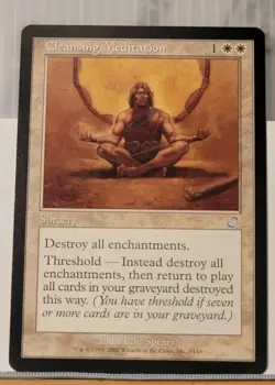 Mtg CLEANSING MEDITATION LP Torment 3/143 -Argo- - Image 1