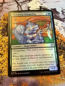 Chomping Changeling Lorwyn Eclipsed Foil - Image 2