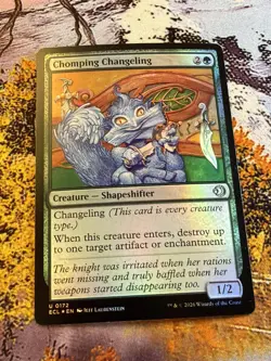 Chomping Changeling Lorwyn Eclipsed Foil - Image 3