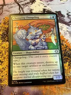 Chomping Changeling Lorwyn Eclipsed Foil - Image 5
