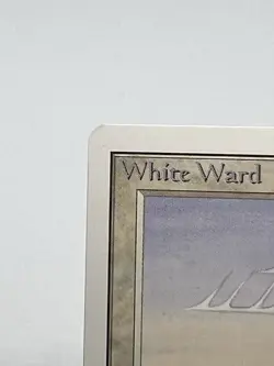MTG WHITE WARD Unlimited Edition Regular MT+ Magic The Gathering - Image 3
