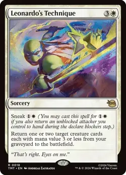 Leonardo's Technique [TMNT] MTG - Image 1