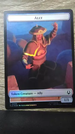 Ally (0006) // Clue Double-Sided Token Foil Avatar: The Last Airbender 6 // 17 - Image 1