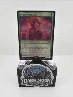 MTG Delighted Halfling The Lord of the Rings: Tales of Middle-earth 0158 Foil - Image 1