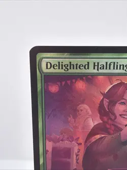 MTG Delighted Halfling The Lord of the Rings: Tales of Middle-earth 0158 Foil - Image 3