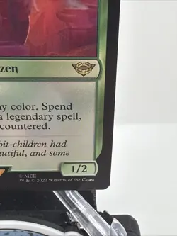 MTG Delighted Halfling The Lord of the Rings: Tales of Middle-earth 0158 Foil - Image 5