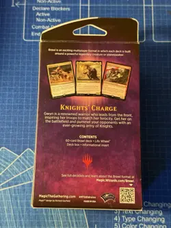 Magic the Gathering: Throne of Eldraine Brawl Deck - Knights’ Charge - NEW - MTG 630509829798 - Image 2