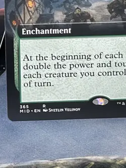 MTG Unatural Growth RARE EXTENDED Innistrad: Midnight Hunt 365 NM/Mint - Image 5