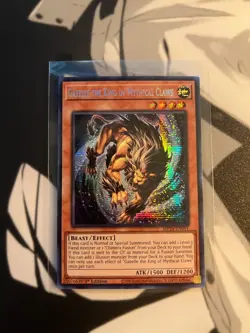 Yu-Gi-Oh! - Gazelle the King of Mythical Claws MP24-EN091 Prismatic Secret NM - Image 1