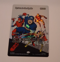 Return to the Ranks Comic FOIL NM Marvel Super Heroes MTG MAGIC THE GATHERING - Image 1