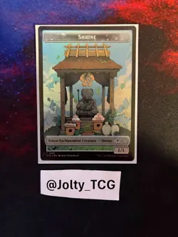 MTG Shrine Token Secret Lair Drop 1835 NM - Image 1