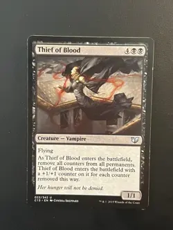 Mtg Thief of Blood Commander 2015 Black Vampire Commander - Image 1