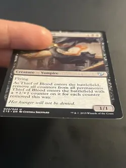 Mtg Thief of Blood Commander 2015 Black Vampire Commander - Image 2