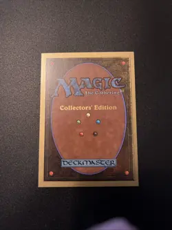 Sinkhole Collectors Edition NM Magic The Gathering MTG Signed By Sandra - Image 2