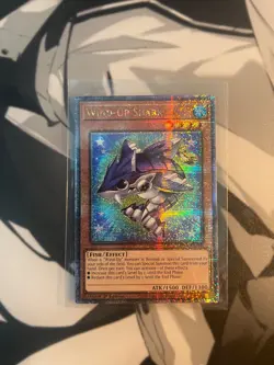Wind-Up Shark 1st Edition Quarter Century Secret Rare RA04-EN180 Yu-Gi-Oh! - Image 1