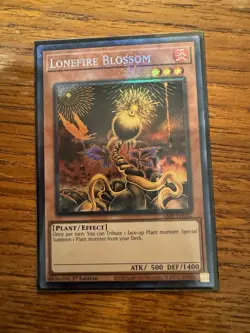 Lonefire Blossom RA01-EN002 Prismatic Collector's Rare PCR 1st Ed NM Yugioh - Image 1