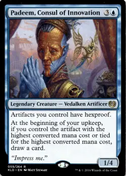 Padeem, Consul of Innovation KLD #59 Rare Kaladesh Magic: The Gathering LP - Image 1