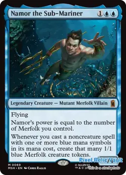 MTG - MSH - 69 - NM - Namor the Sub-Mariner - Magic - Image 1
