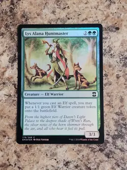 Lys Alana Huntmaster #176 (Foil) Eternal Masters EMA MTG Unplayed NM - Image 2