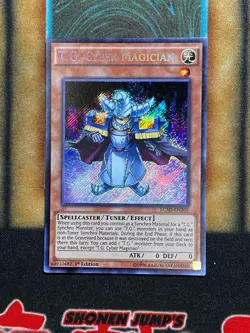 Yugioh T.G. Cyber Magician LC5D-EN205 Secret Rare 1st Ed NM - Image 1