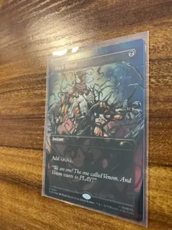 MTG✨DARK RITUAL Brdless 🌈FOIL✨SLD Marvel’s Spider-Man VENOM (Colors) MINT RARE - Image 4