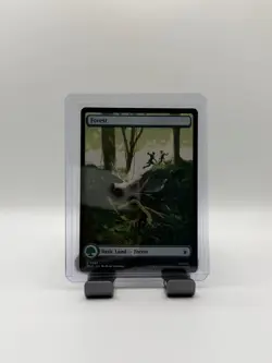 MTG, Forest $3 ORDER MIN 285 Borderless Full Art Marvel Super Heroes Regular - Image 1