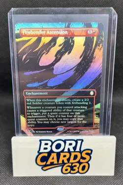 Firebender Ascension (Borderless) Foil R Avatar: The Last Airbender #0312 - Image 3