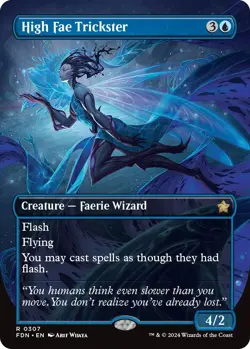 High Fae Trickster (Borderless) [FDN - 307] - Image 1