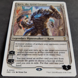 Karn, the Great Creator (White Border) | Mystery Booster 2 | NM | Planeswalker | - Image 2