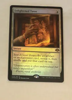 Enlightened Tutor Dominaria Remastered Foil - Image 1