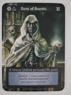 Sorcery Contested Realm - 1x Bane of Aventis (SCR) Gothic NM - Image 1