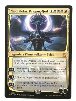 Nicol Bolas, Dragon-God - Ravnica Remastered (RVR) - NM - Image 1