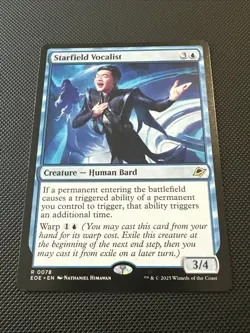 Starfield Vocalist 0078 Edge Of Eternities MTG Regular NM - Image 2