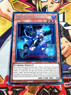 Maliss P Chessy Cat mp25-en123 1st Edition (NEW) Prismatic-Secret Rare Yu-Gi-Oh! - Image 1