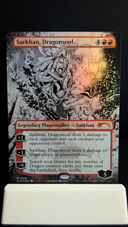 Sarkhan, Dragonsoul #1245 (Borderless Foil) Secret Lair Drop MTG NM - Image 1