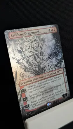 Sarkhan, Dragonsoul #1245 (Borderless Foil) Secret Lair Drop MTG NM - Image 2