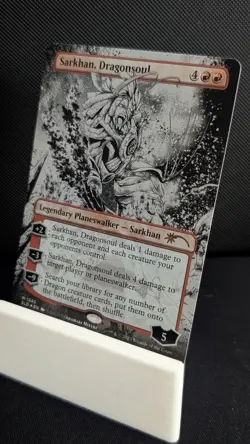 Sarkhan, Dragonsoul #1245 (Borderless Foil) Secret Lair Drop MTG NM - Image 3
