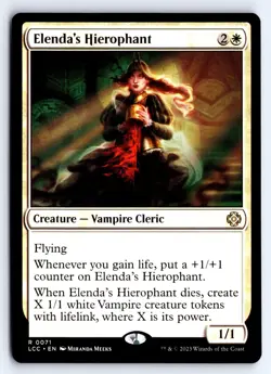 Elenda's Hierophant 71 Commander: The Lost Caverns of Ixalan Magic NM - Image 1