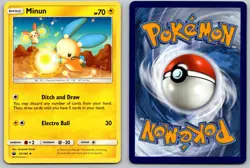 Minun 54/168 Celestial Storm Uncommon Pokemon NM - Image 3