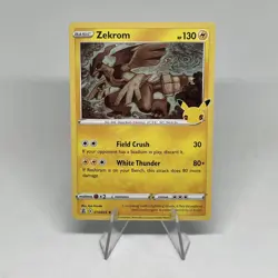 Pokemon Celebrations Zekrom 010/025 Holo - Image 1