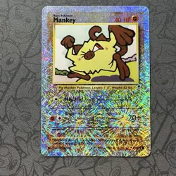 Mankey 81/110 Legendary Collection Reverse Holo Pokemon Card LP* - Image 3