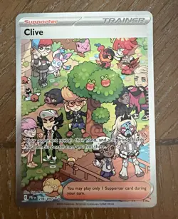 The Pokemon Company Pokemon TCG Clive Paldean Fates 236/091 SIR Holo Eng - Image 1