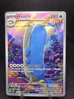 Wailord 162/159 Sv09 Journey Together Illustration Rare - Image 1