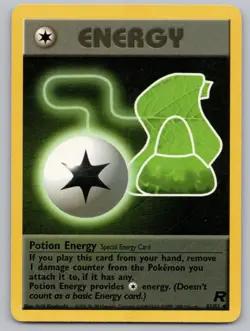 Potion Energy 82/82 Uncommon Team Rocket Pokemon Unlimited LP - Image 1